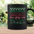 Single Bells Single All The Way Ugly Christmas 2020 Sweater Coffee Mug Gifts ideas