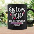 Sisters Trip 2023 Memories Vacation Travel Sisters Weekend Coffee Mug Gifts ideas