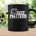 Size Matters Turbo For Men Car Show Coffee Mug Gifts ideas