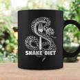 Snake Diet Motivational Pun For Nutritionist Dietician Coffee Mug Gifts ideas
