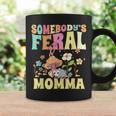 Somebodys Feral Momma Wild Family Opossum Mom Mushroom Gifts For Mom Funny Gifts Coffee Mug Gifts ideas