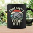 Somebodys Feral Wife Wild Family Mothers Day New Wife Mothers Day Funny Gifts Coffee Mug Gifts ideas