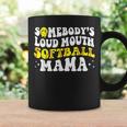 Somebodys Loud Mouth Softball Mama Mothers Day Mom Life Gifts For Mom Funny Gifts Coffee Mug Gifts ideas