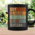 Soy El Hijo Favorito De Mi Suegra Spanish Im My Mother Coffee Mug Gifts ideas