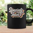 Specials Team Retro 70S 80S Back To School Autism Teacher Coffee Mug Gifts ideas