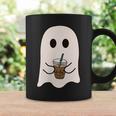 Spooky Season Cute Little Ghost Ice Coffee Halloween Costume Coffee Mug Gifts ideas