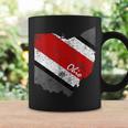 State Of Ohio Pride Striped Silhouette Vintage Graphic Coffee Mug Gifts ideas