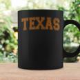 State Of Texas Pride Varsity Style Distressed Coffee Mug Gifts ideas