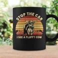 Stop The Car I See A Fluffy Cow Highland Cow Breeder Coffee Mug Gifts ideas