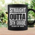 Straight Outta 5Th Grade Graduation Gifts 2031 Fifth Grade Coffee Mug Gifts ideas