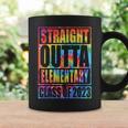 Straight Outta Elementary Graduation Class Of 2023 Tie Dye Coffee Mug Gifts ideas