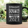 Straight Outta Fifth Grade Graduation 2021 Class 5Th Grade Coffee Mug Gifts ideas