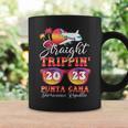 Straight Trippin 2023 Family Vacation Punta Cana Matching Coffee Mug Gifts ideas