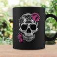 Sugar Skull Day Of The Dead Cool Bone Head Skulls Coffee Mug Gifts ideas