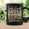 Super Proud Mom Of An Awesome 4Th Grade Graduate 2023 Coffee Mug Gifts ideas