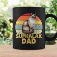 Suphalak Cat Dad Retro Vintage Cats Lover & Owner Coffee Mug Gifts ideas