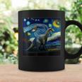 Surrealism Starry Night Edmontosaurus Coffee Mug Gifts ideas