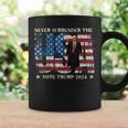 Never Surrender The Usa Grunge Vote Trump 2024 Coffee Mug Gifts ideas