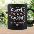 Sweet And Sassy Like My Hermana Matching Sisters Coffee Mug Gifts ideas