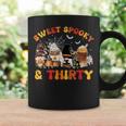 Sweet Spooky Thirty 30Th Birthday Pumpkin Spice Latte Coffee Mug Gifts ideas