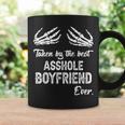 Taken By The Best Asshole Boyfriend Ever Skeleton Hand Boobs Coffee Mug Gifts ideas