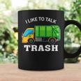 I Like To Talk Trash Waste Management Garbage Collector Coffee Mug Gifts ideas