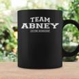 Team Abney Proud Family Surname Last Name Coffee Mug Gifts ideas