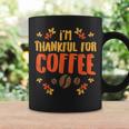 Thankful For Coffee Fall Autumn Leaves Thanksgiving For Coffee Lovers Coffee Mug Gifts ideas