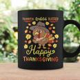 Thankful Grateful Blessed Turkey Gobble Happy Thanksgiving Coffee Mug Gifts ideas