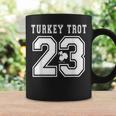 Thanksgiving Turkey Trot Costumes 2023 Fall Marathon Runner Coffee Mug Gifts ideas