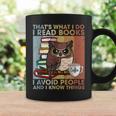 Thats What I Do Read Books I Avoid People And I Know Things Coffee Mug Gifts ideas