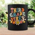 Third Grade Vibes Groovy Teacher Student First Day Of School Coffee Mug Gifts ideas
