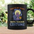 This Is My Scary Math Teacher Costume Rising The Undead Puns Gift For Womens Gift For Women Coffee Mug Gifts ideas