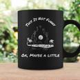 This Is Not Funny Skeleton Skull Sarcastic Occult Pun Joke Coffee Mug Gifts ideas