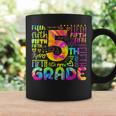 Tie Dye 5Th Grade Typography Team Fifth Grade Teacher Coffee Mug Gifts ideas