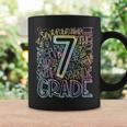 Tie Dye 7Th Grade Typography Students Teacher Back To School Coffee Mug Gifts ideas