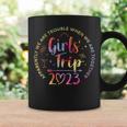 Tie Dye Girls Trip 2023 Trouble When We Are Together Coffee Mug Gifts ideas