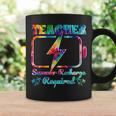 Tie Dye Lastday School Teacher Summer Recharge Required Coffee Mug Gifts ideas