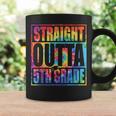 Tie Dye Straight Outta 5Th Grade Graduation Class Of 2023 Coffee Mug Gifts ideas