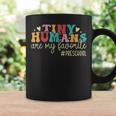 Tiny Humans Are My Favorite Preschool Teacher Coffee Mug Gifts ideas