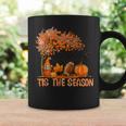 Tis The Season Gnome Pumpkin Spice Football Thanksgiving Coffee Mug Gifts ideas