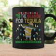 Tis The Season For Tequila Dabbing Ugly Christmas Alcohol Coffee Mug Gifts ideas
