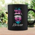 Transgender Skull Girl Halloween Trans Pride Human Mtf Ftm Coffee Mug Gifts ideas