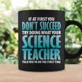 Try Doing What Your Science Teacher Told Y Coffee Mug Gifts ideas