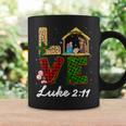 Tu Leopard Plaid Christmas Nativity Costume Christian Xmas Coffee Mug Gifts ideas
