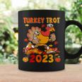 Turkey Trot 2023 Thanksgiving Turkey Running Runner Autumn Coffee Mug Gifts ideas