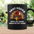 Turkey Trot Squad Family Running Costume Thanksgiving Coffee Mug Gifts ideas