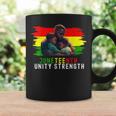 Twin Dad Fathers Day Junenth Unity Strength Quote Coffee Mug Gifts ideas