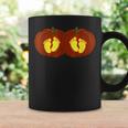 Twins Halloween PregnancyTwins Pumpkin Pregnant Coffee Mug Gifts ideas