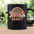Two Groovy Birthday Hippie Party Outfit 2Nd Girls Birthday Coffee Mug Gifts ideas
